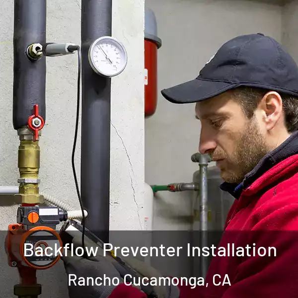  Backflow Preventer Installation Rancho Cucamonga, CA
