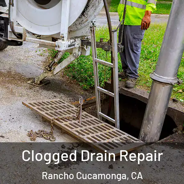  Clogged Drain Repair Rancho Cucamonga, CA