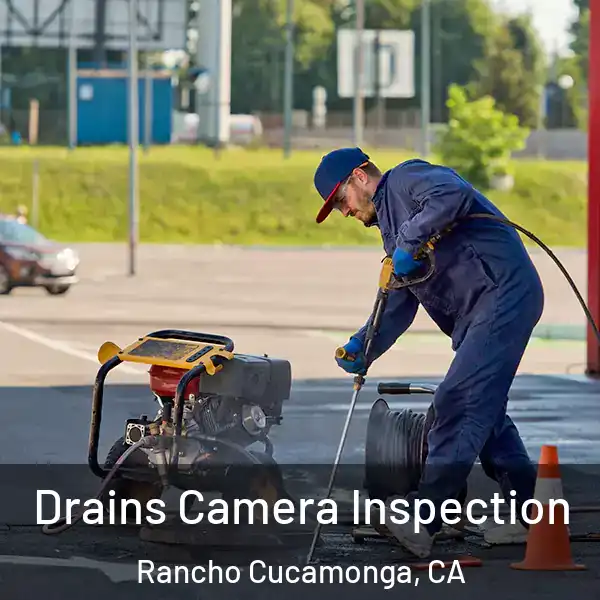  Drains Camera Inspection Rancho Cucamonga, CA