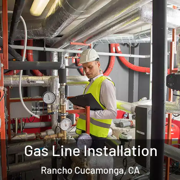  Gas Line Installation Rancho Cucamonga, CA