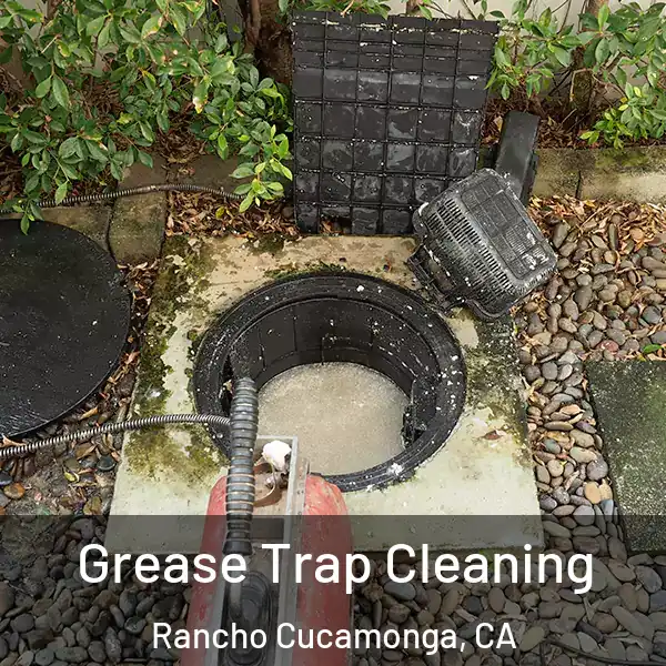  Grease Trap Cleaning Rancho Cucamonga, CA