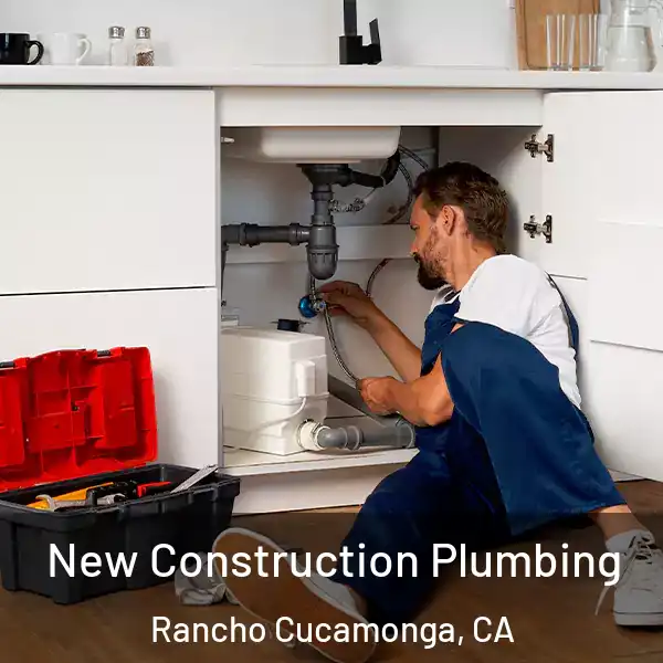  New Construction Plumbing Rancho Cucamonga, CA