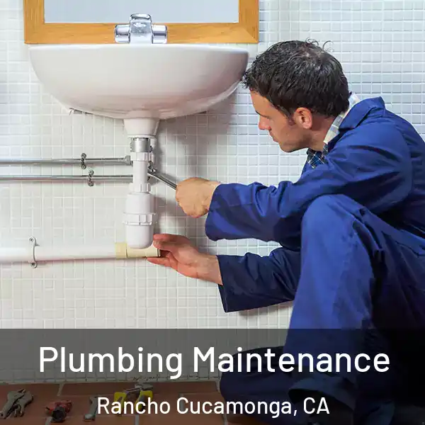  Plumbing Maintenance Rancho Cucamonga, CA