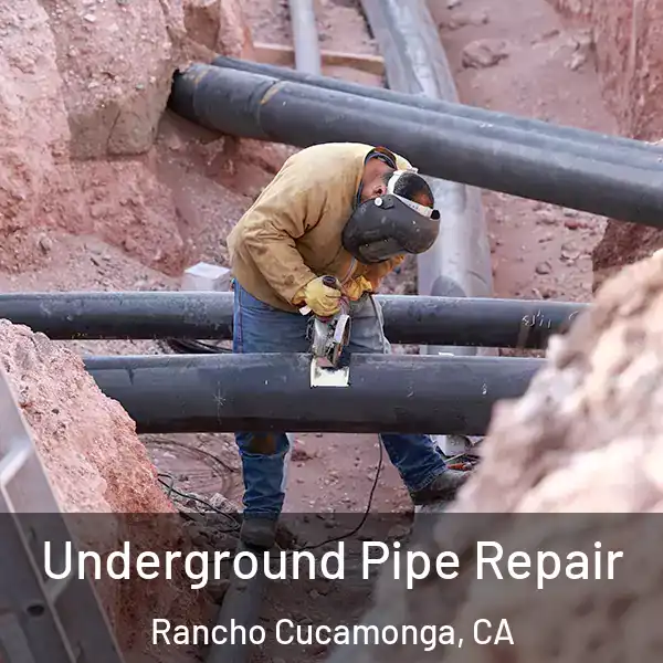  Underground Pipe Repair Rancho Cucamonga, CA