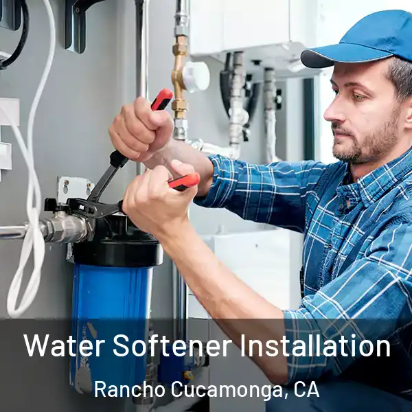  Water Softener Installation Rancho Cucamonga, CA